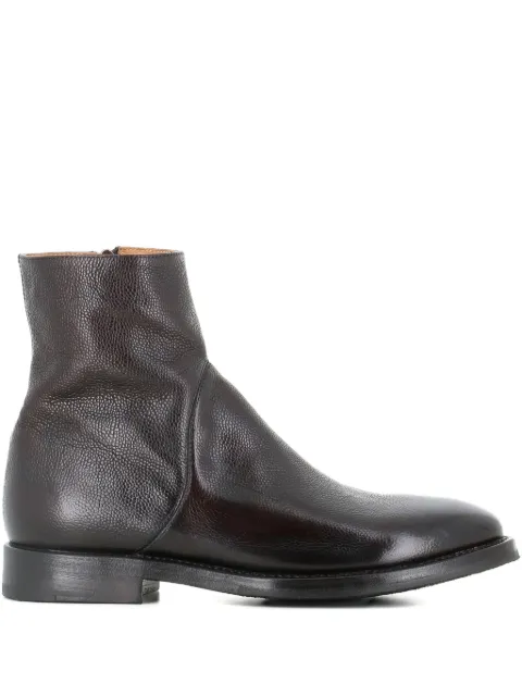 Alberto Fasciani Ethan zip leather boots
