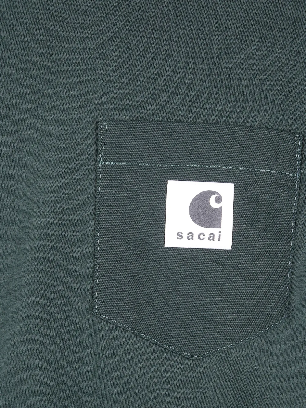 sacai T-shirt met zak Grijs