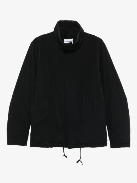 Attachment high-neck lightweight jacket