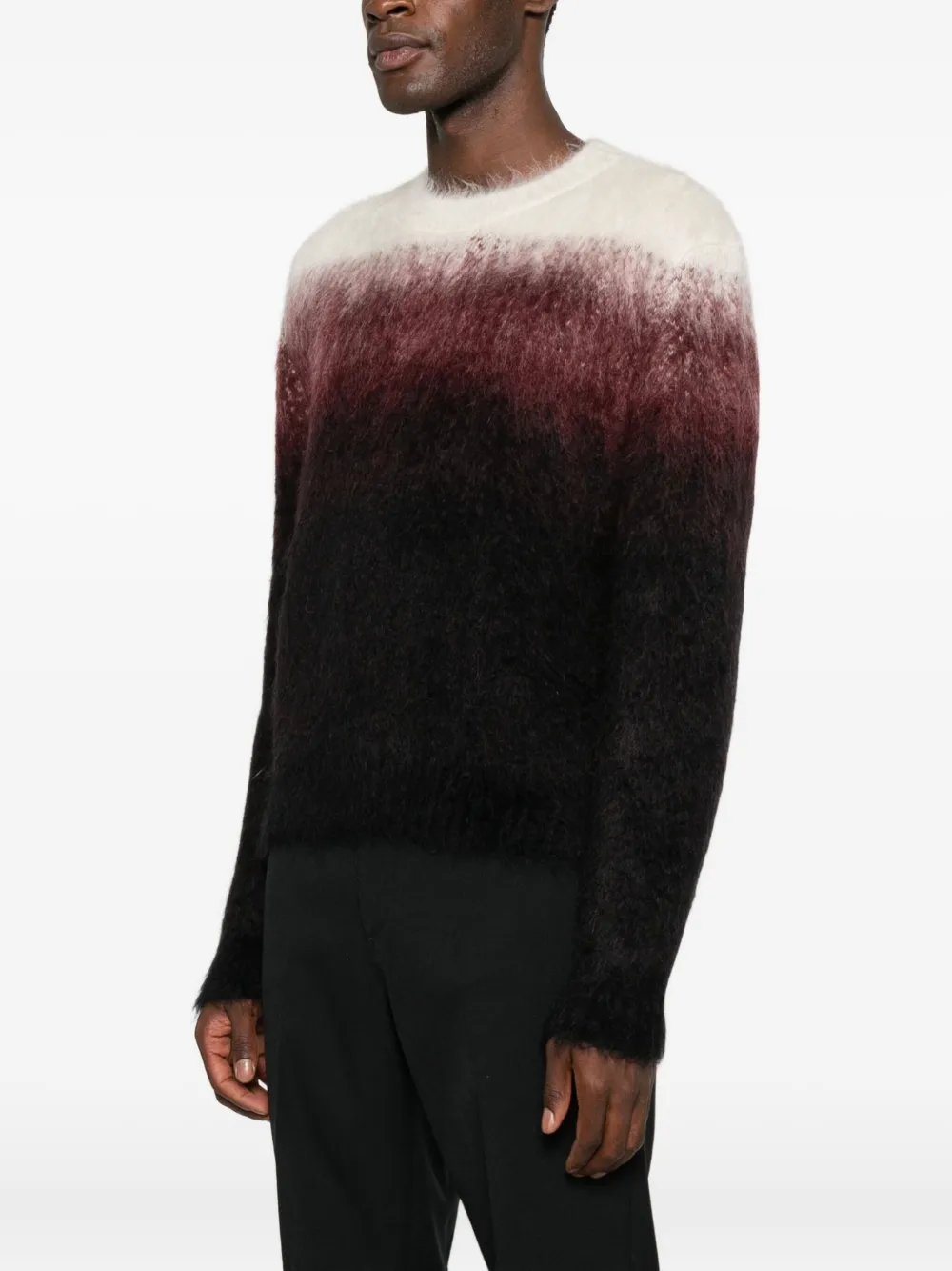 Jil Sander Geborstelde trui Paars