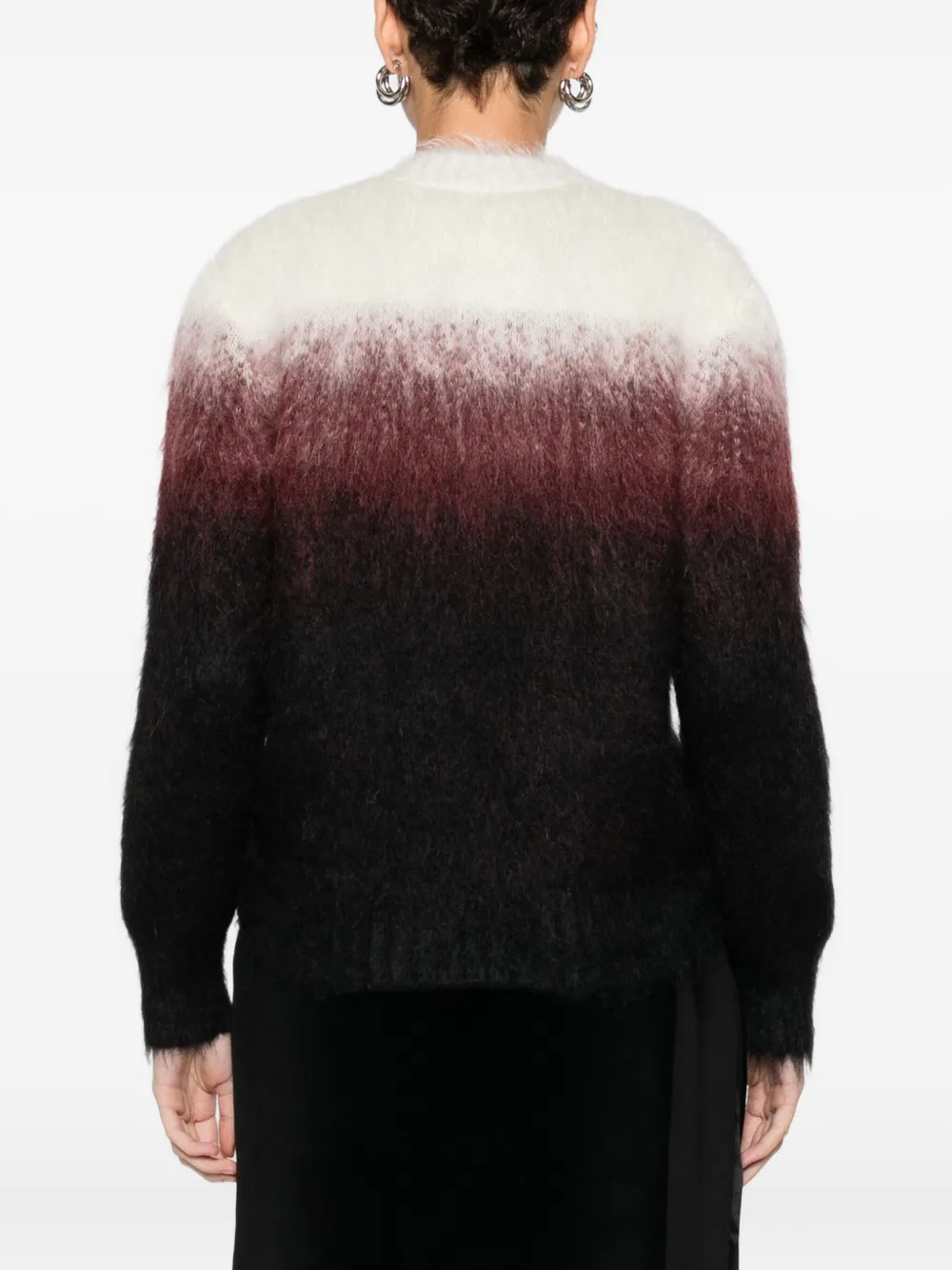 Jil Sander Ombré-effect Sweater In Multi