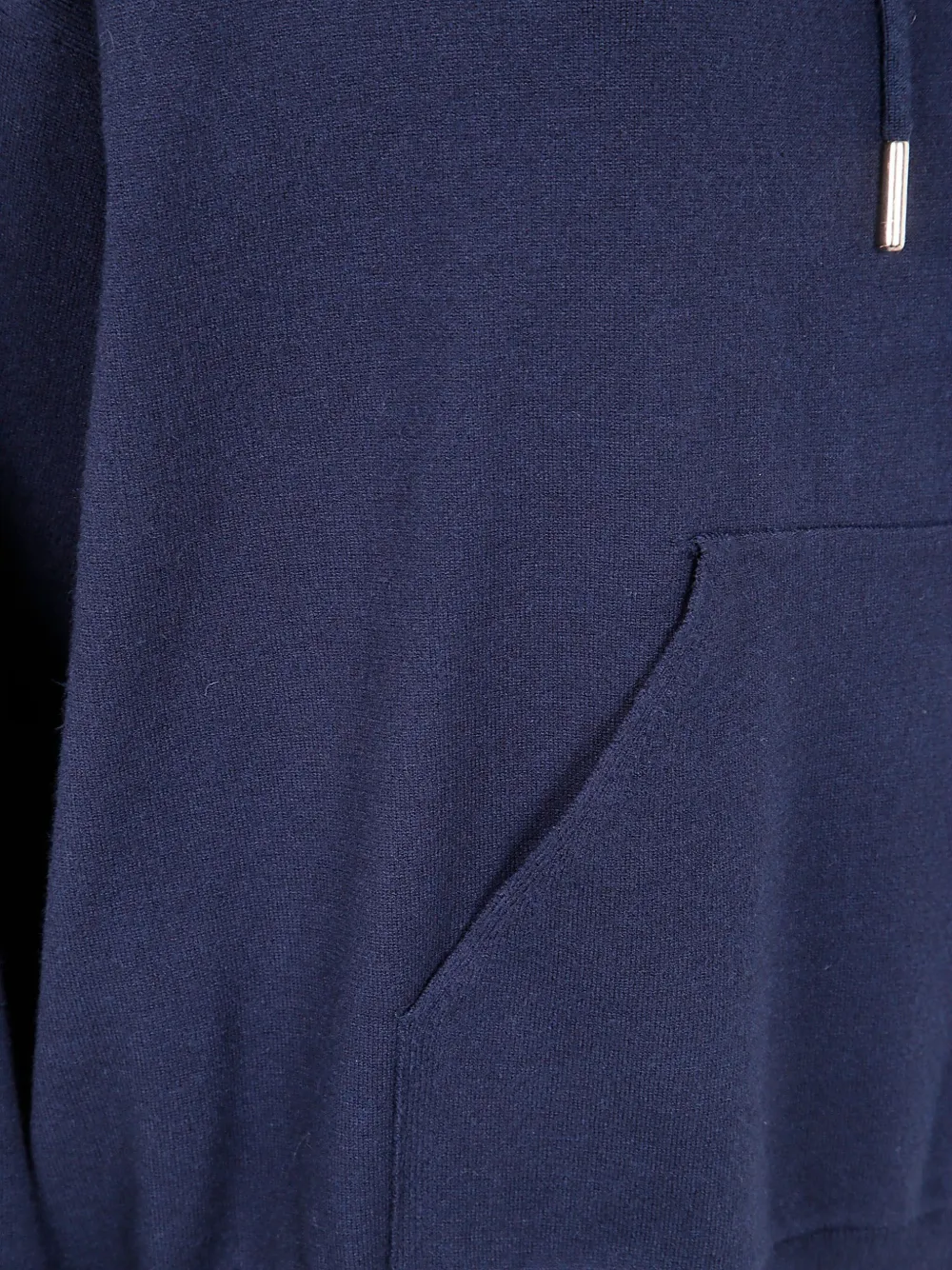 Blugirl Mix Viscose Knit Sweatshirt In Blue