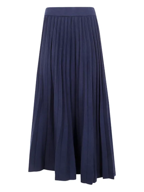 Blugirl falda midi con diseño plisado