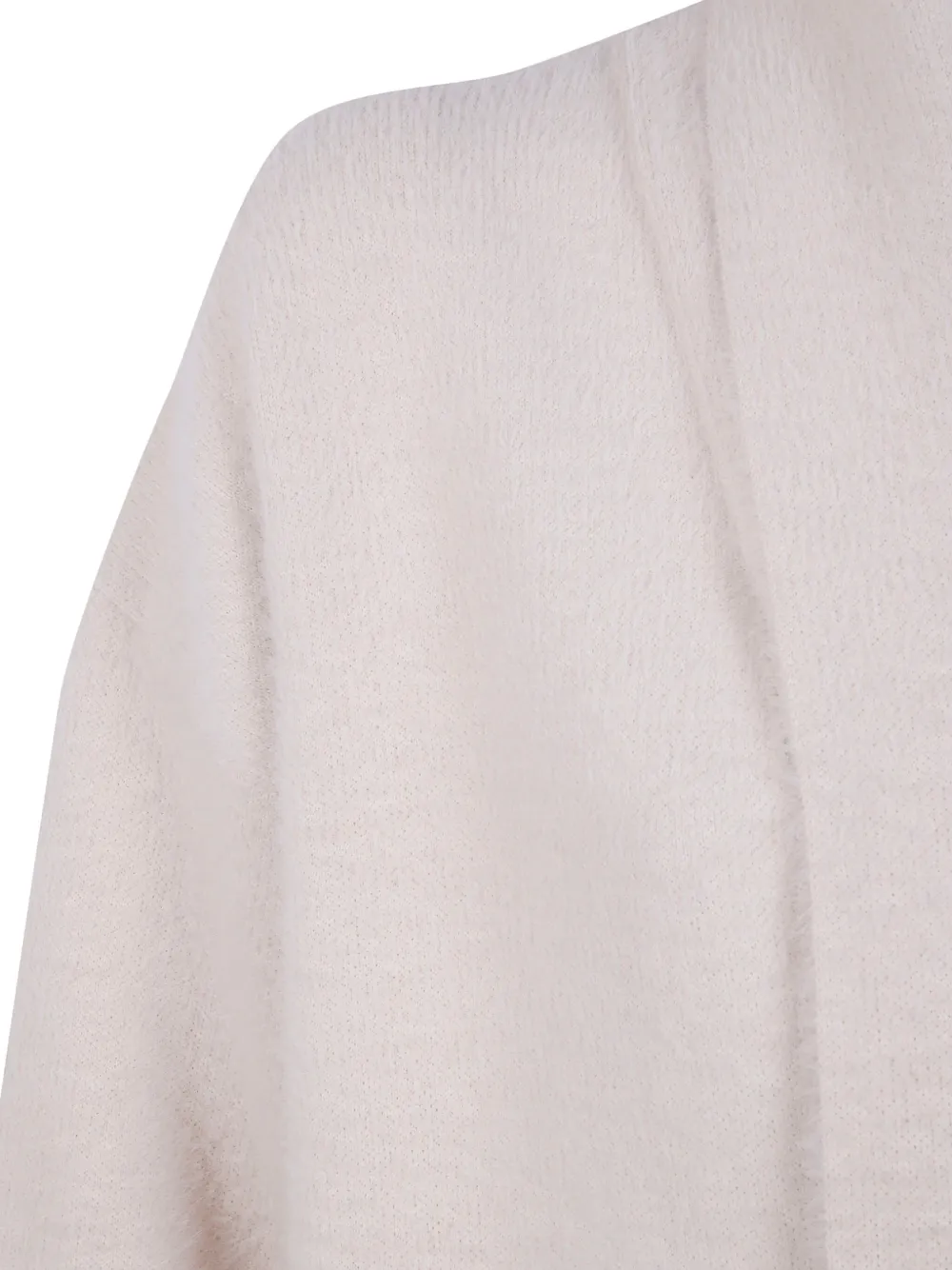 Blugirl Fur Long Knit Cardigan In Multi