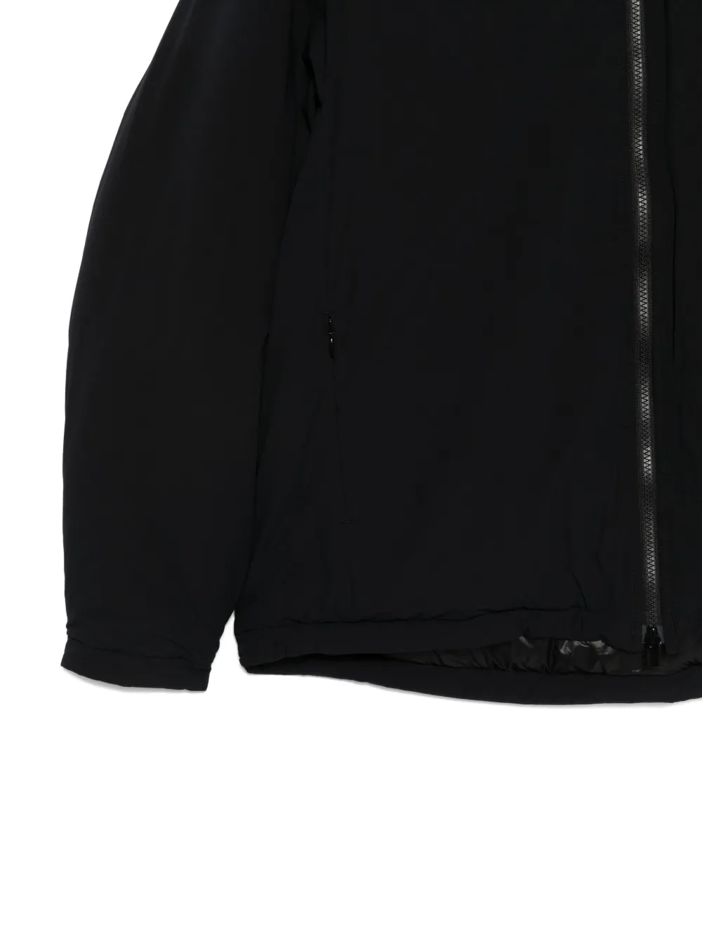  Attachment 2-way Stretch Cloth Ecwax Jacket - Black 