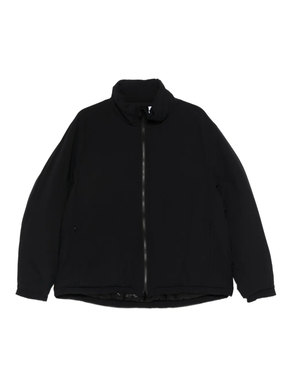 Attachment 2-Way Stretch Cloth Ecwax jacket | Black | Image 1