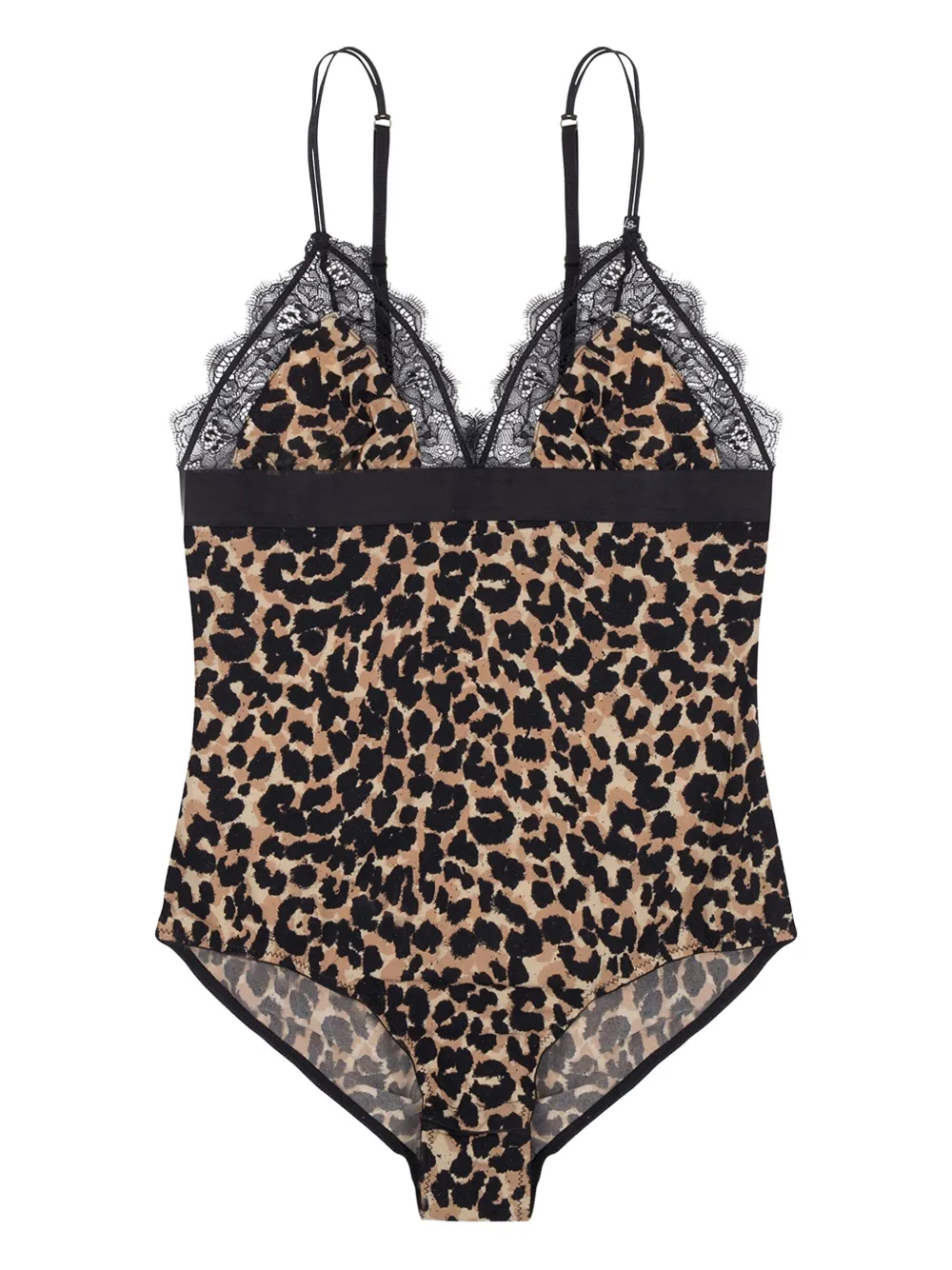 Love Stories Doris leopard-print body | Neutrals | Image 1