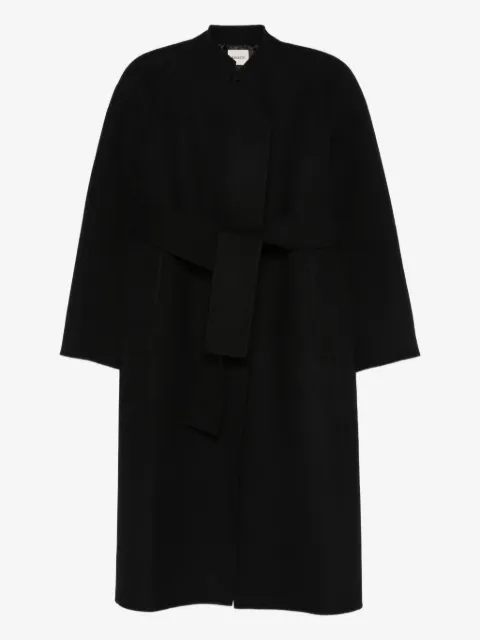 KHAITE belted wool coat
