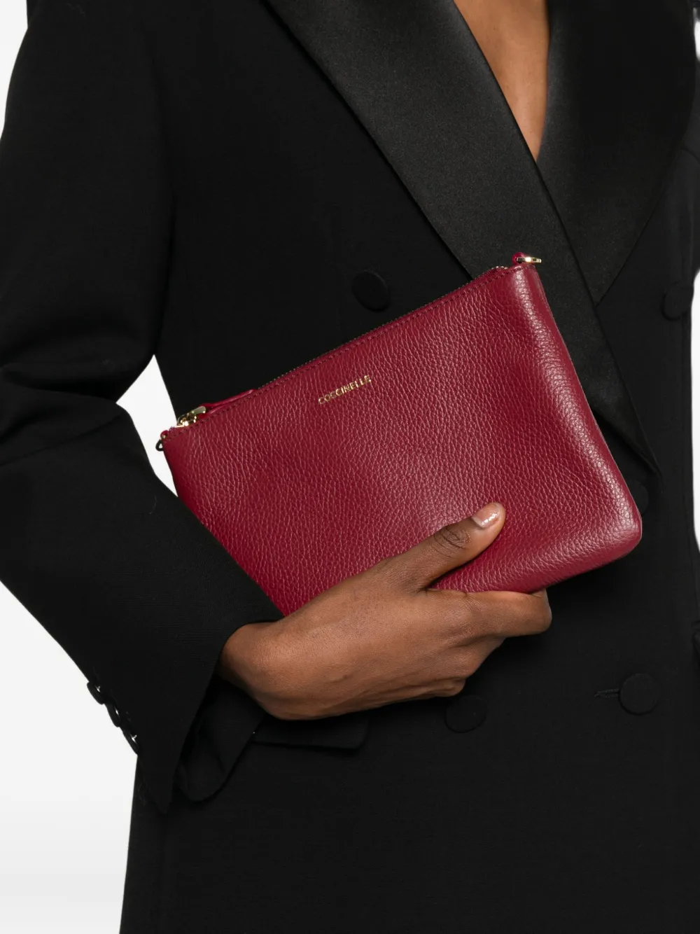 Coccinelle Best mini-crossbodytas Rood