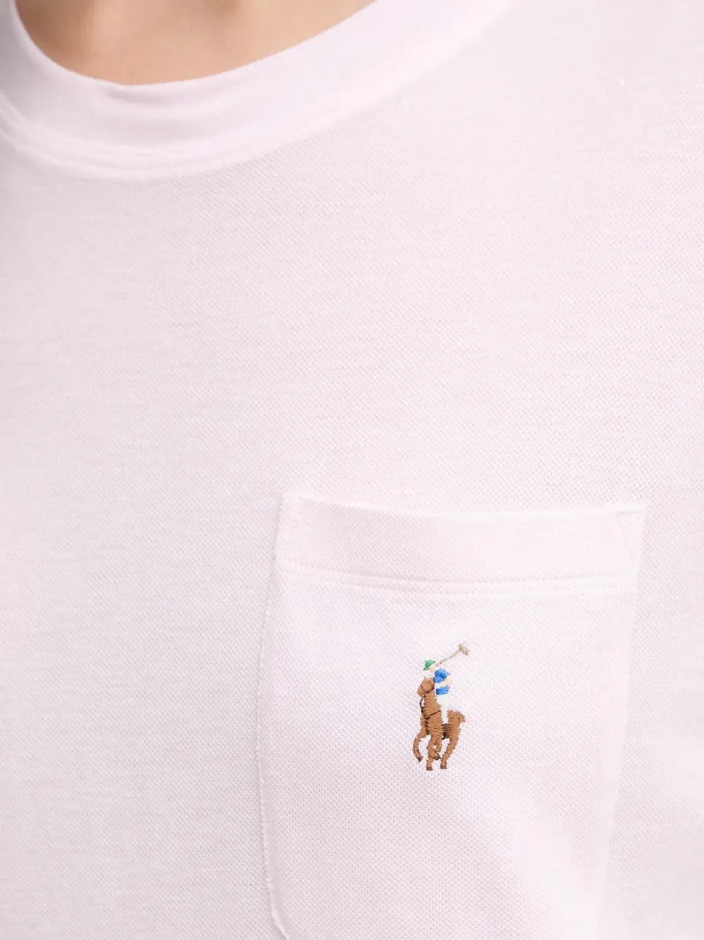 Polo Ralph Lauren Pyjama met logo en zak Roze