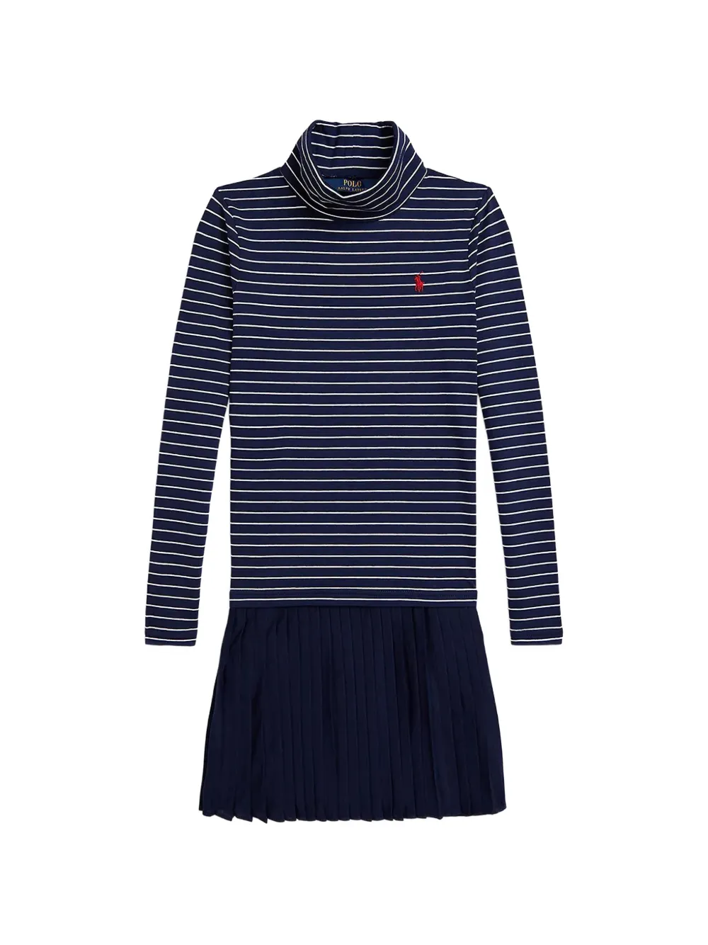 POLO RALPH LAUREN KIDS Abito a righe - Blu