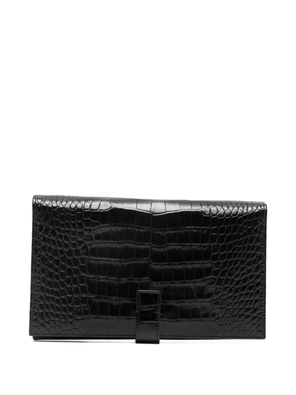  Tom Ford Croc-effect Wallet - Black 