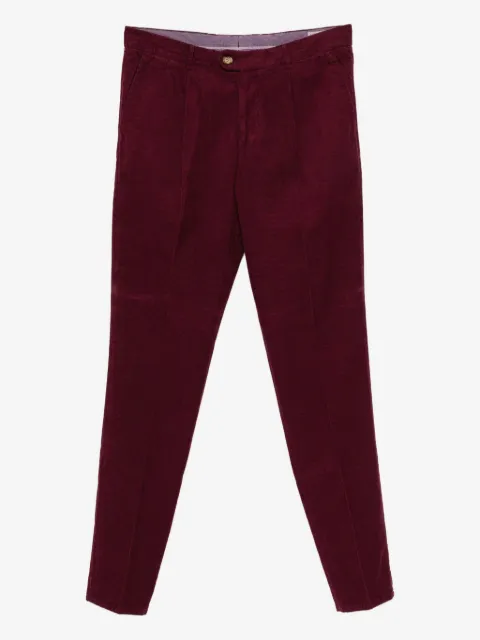 Brunello Cucinelli pleated corduroy trousers