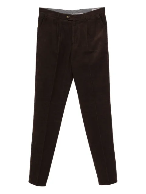 Brunello Cucinelli pleated corduroy trousers