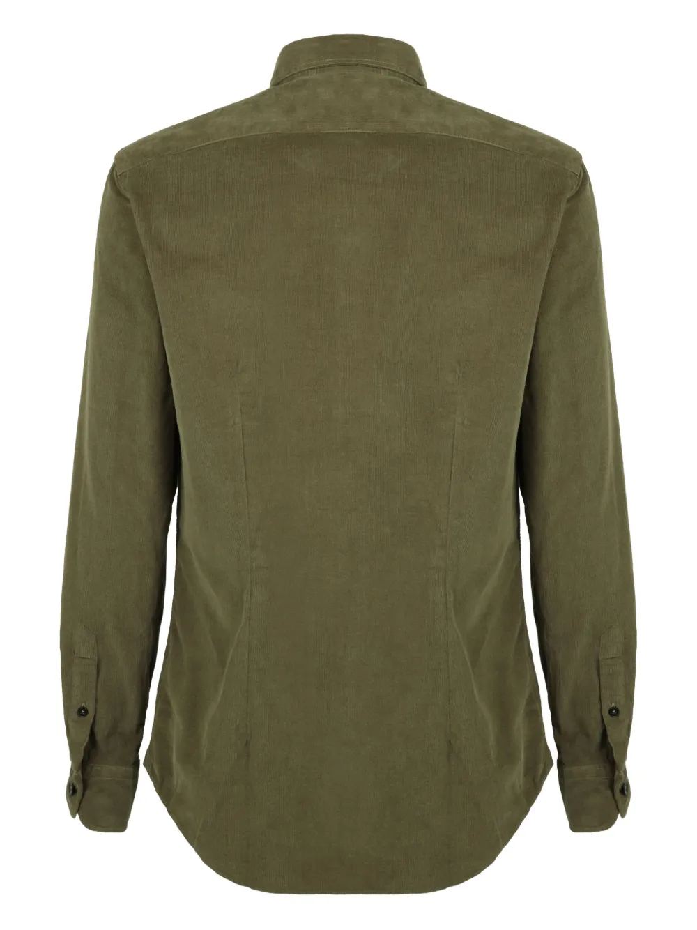 Slowear Overhemd met knopen - Groen