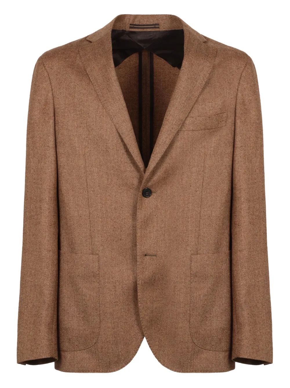 slowear two-button single-breasted blazer | Brown | Image 1