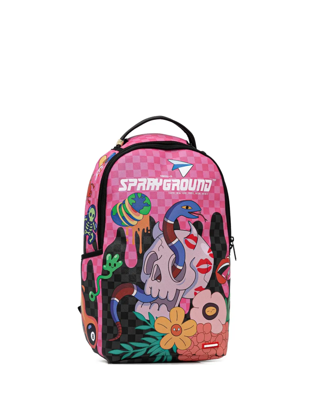 Sprayground Graphic-print Backpack In Pink