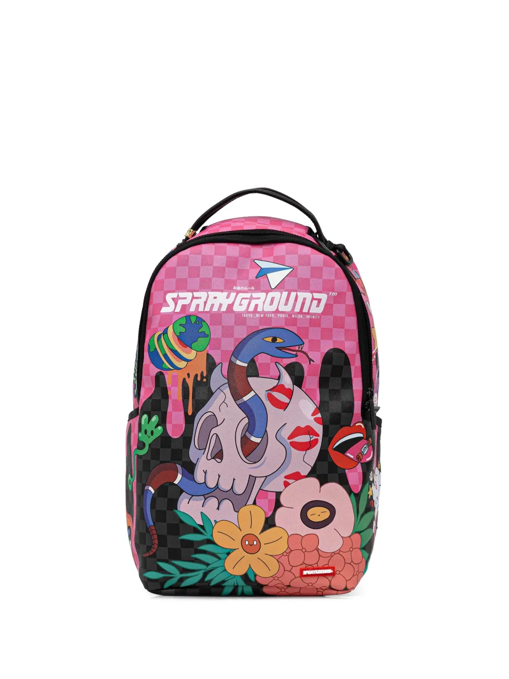 Sprayground mochila con estampado gráfico | rosado | Image 1