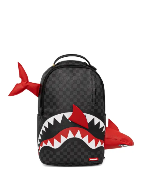 Sprayground shark-embellishment backpack