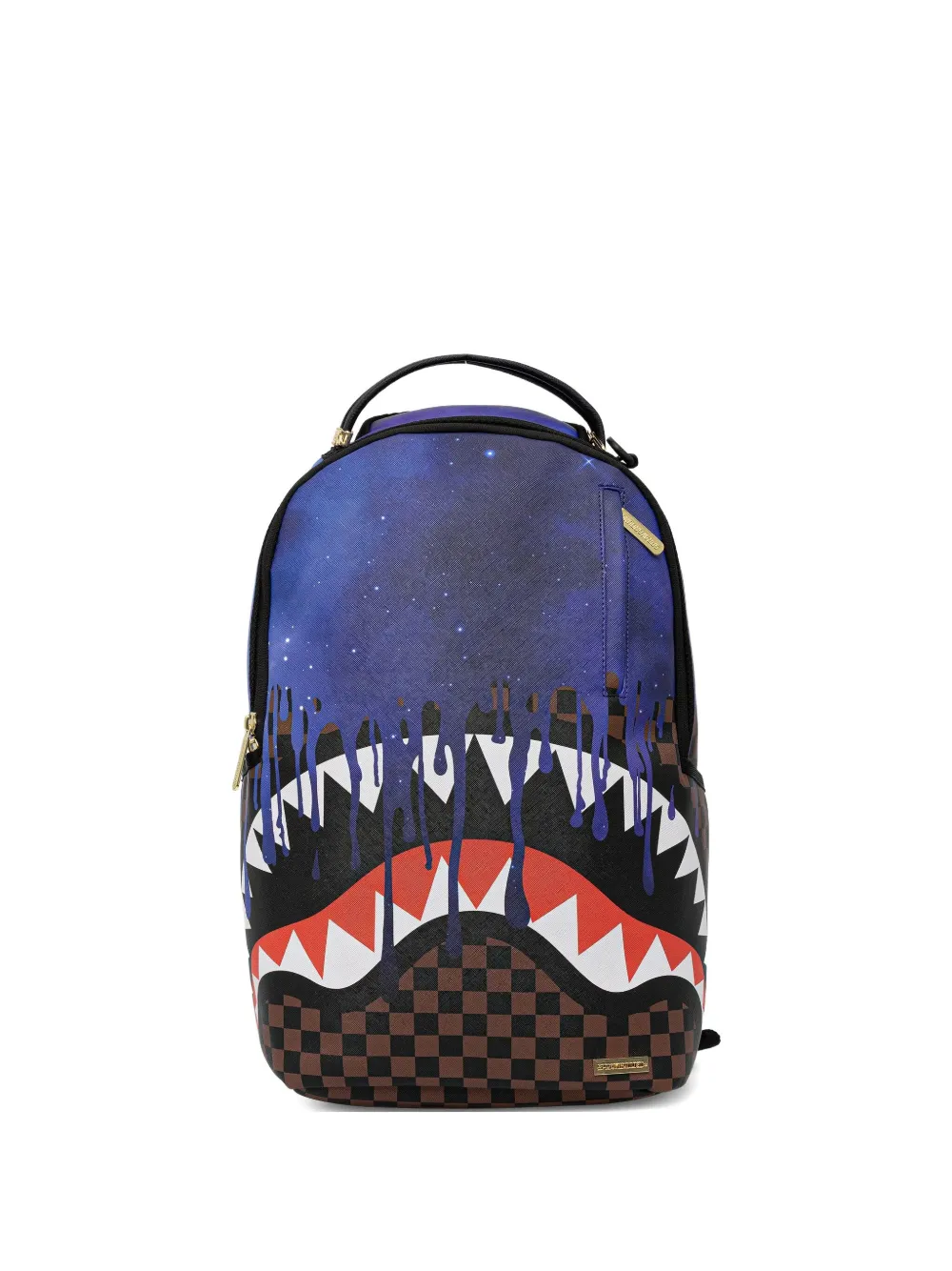 Sprayground shark-print backpack | brun | Image 1