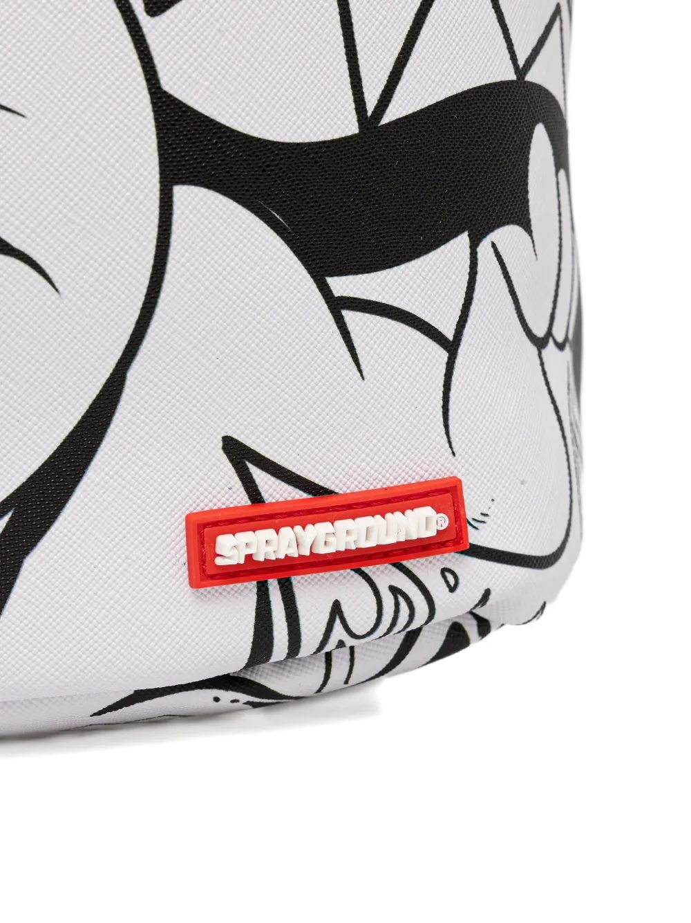 Sprayground Graphic-print Backpack In Gray