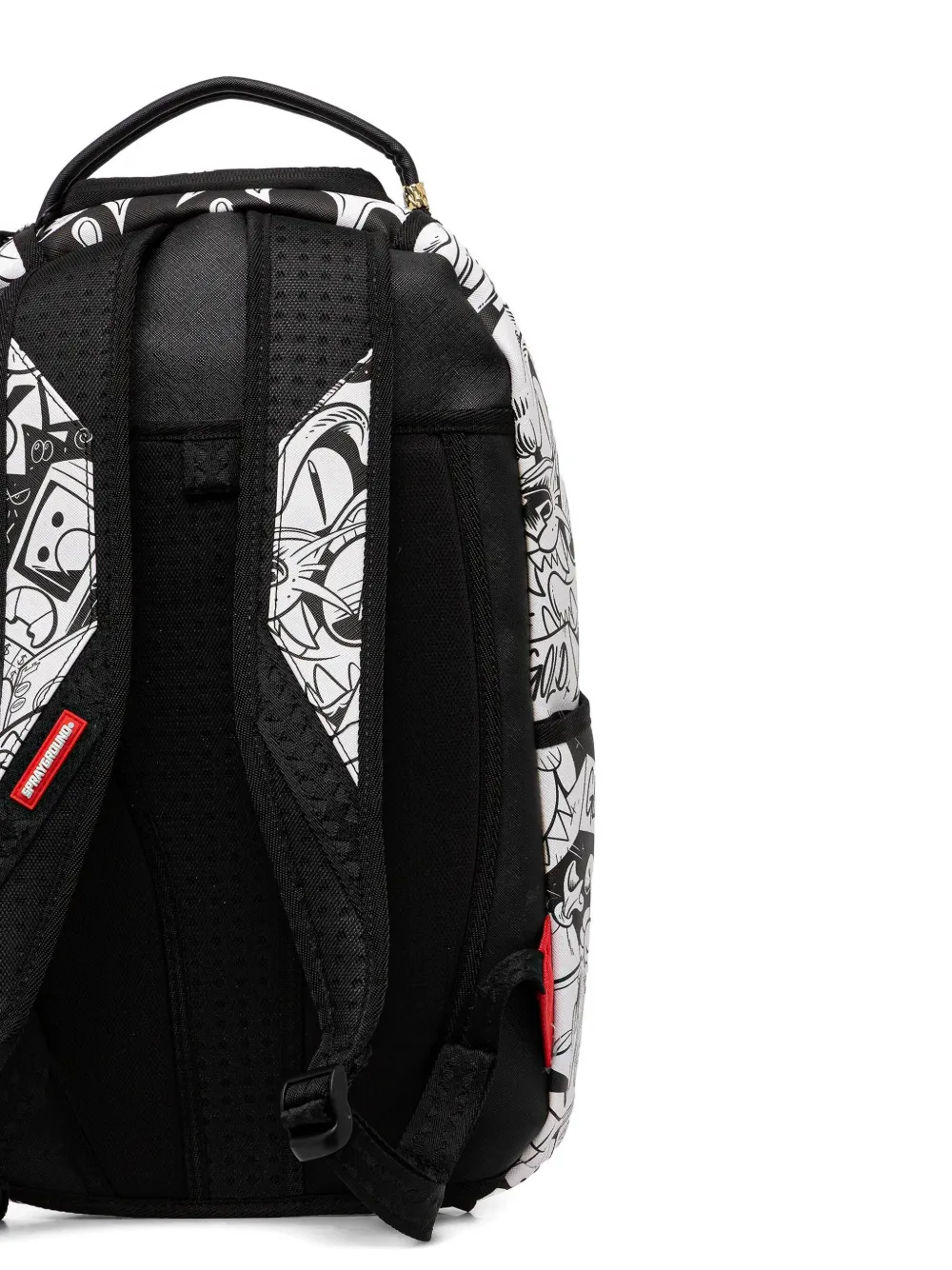 Sprayground Graphic-print Backpack In Gray