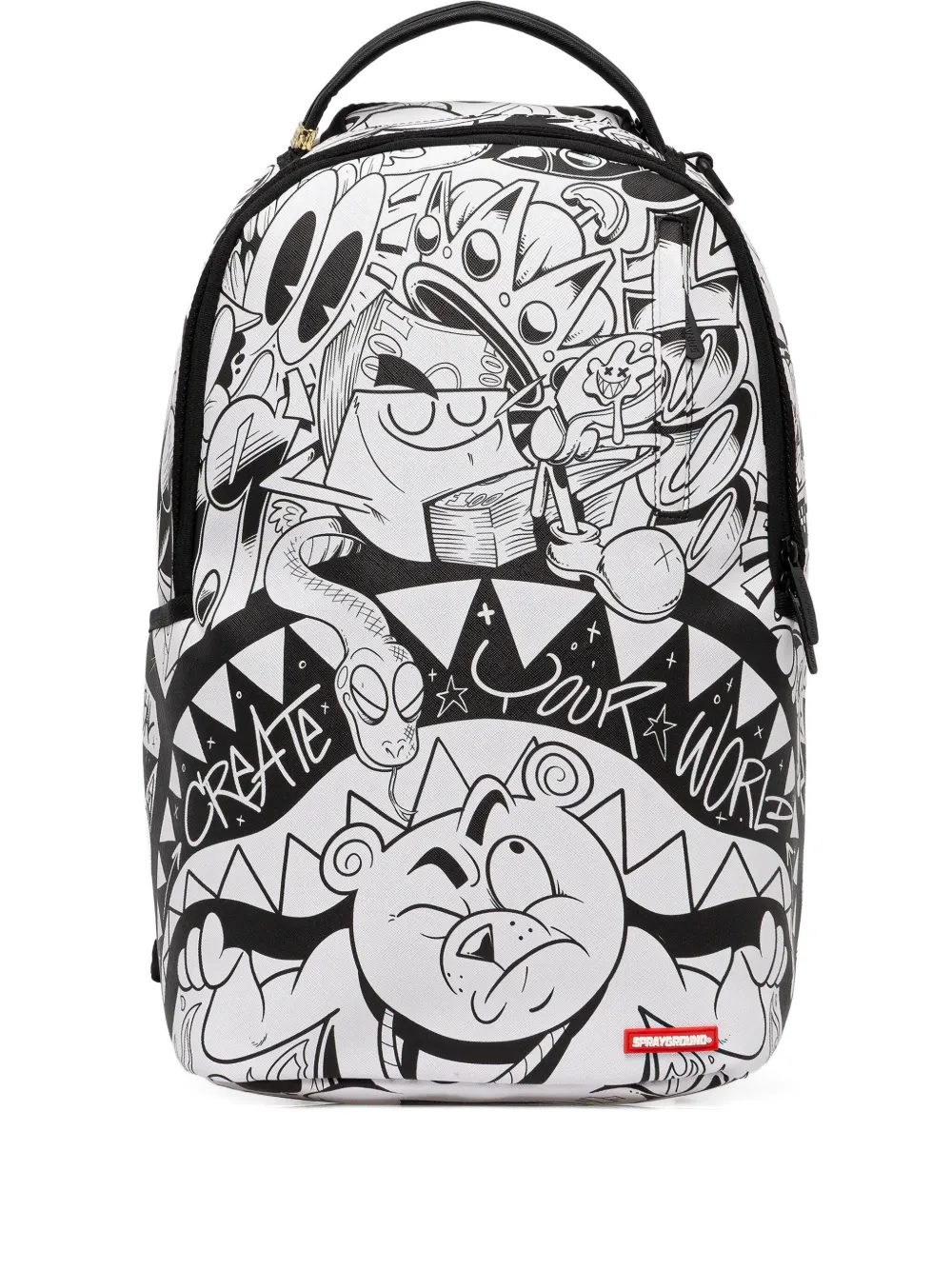 Sprayground graphic-print backpack | hvid | Image 1