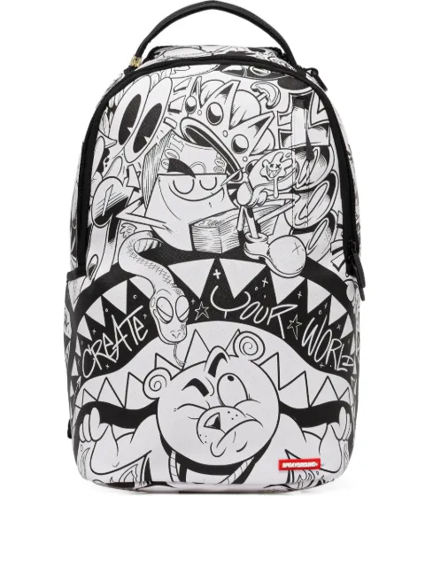 Sprayground graphic-print backpack