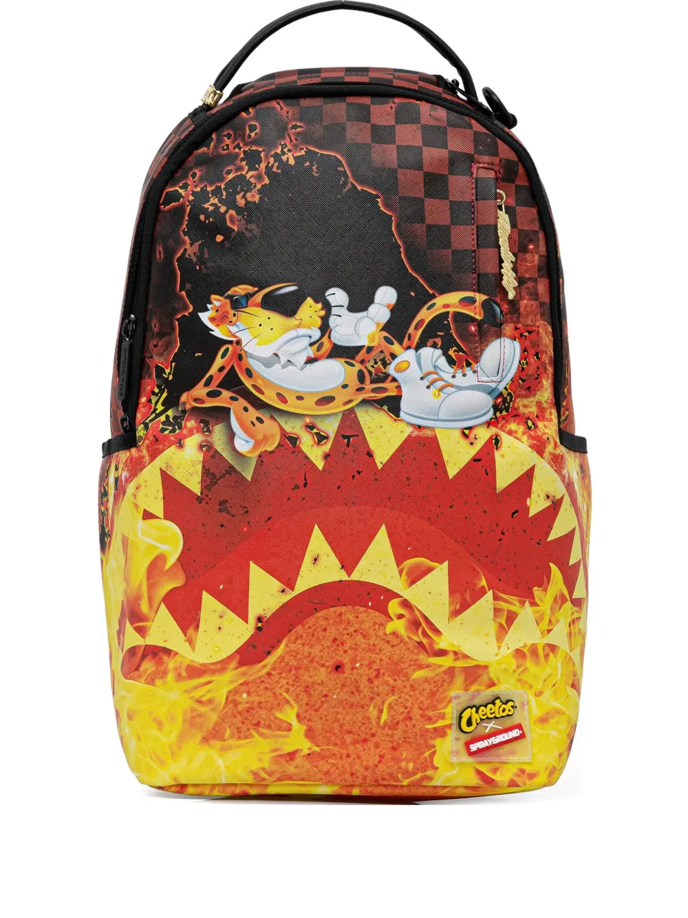 Sprayground x Cheetos tiger-print backpack | Yellow | Image 1