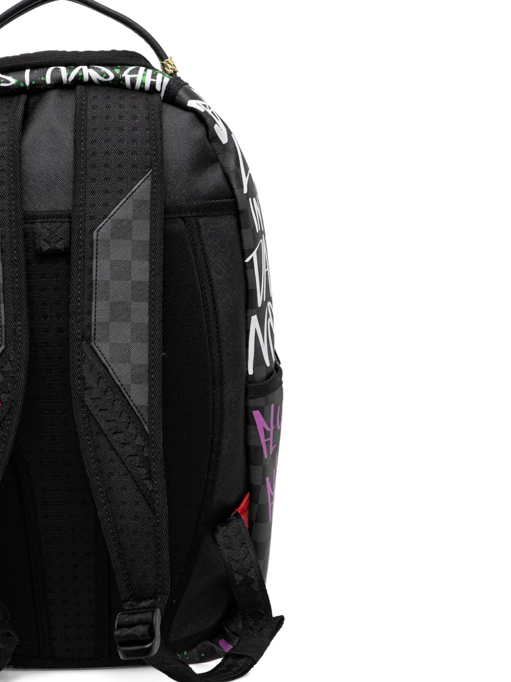 Sprayground Graffiti-print Backpack In Black