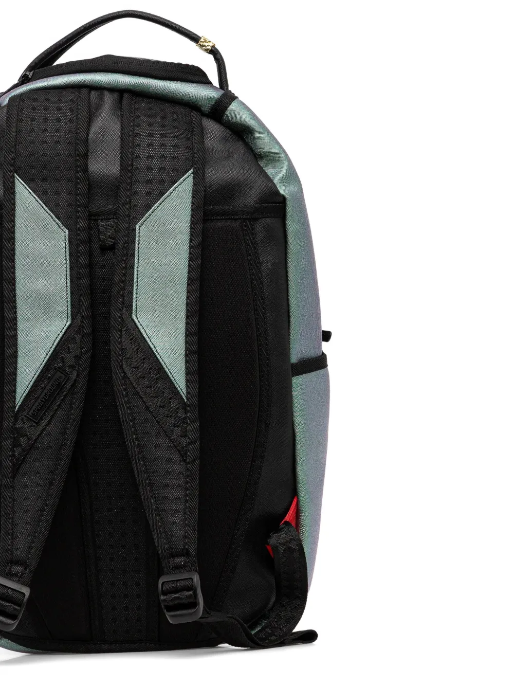 Sprayground Slickness Shark-print Backpack In Green