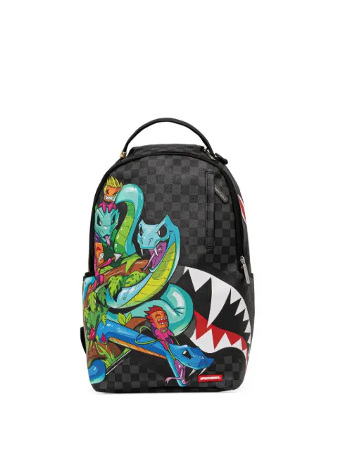 Sprayground Scooba Dooba checked-pattern backpack