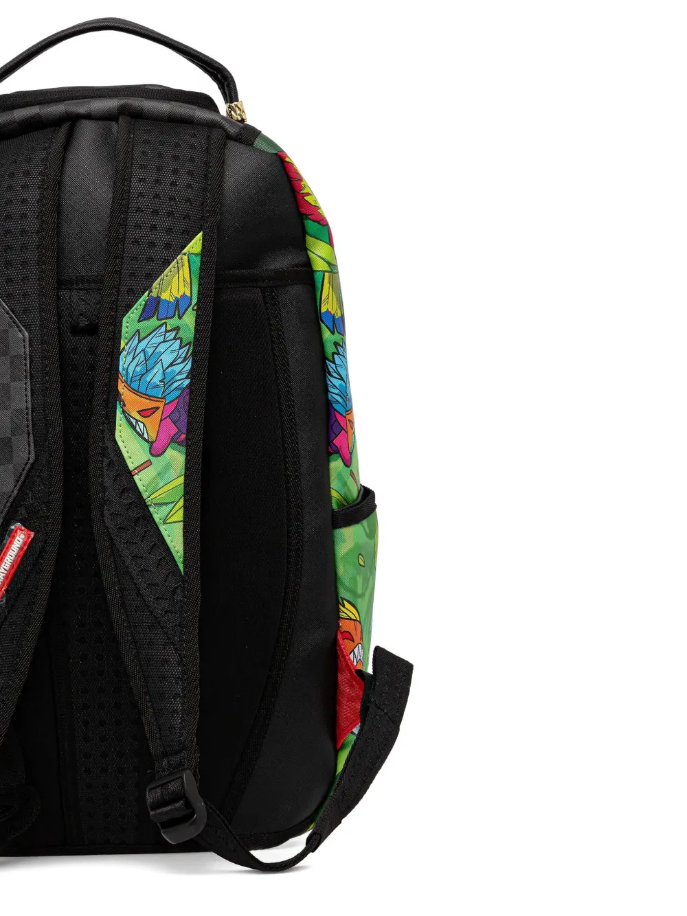 Sprayground Scooba Dooba geruite rugzak Zwart