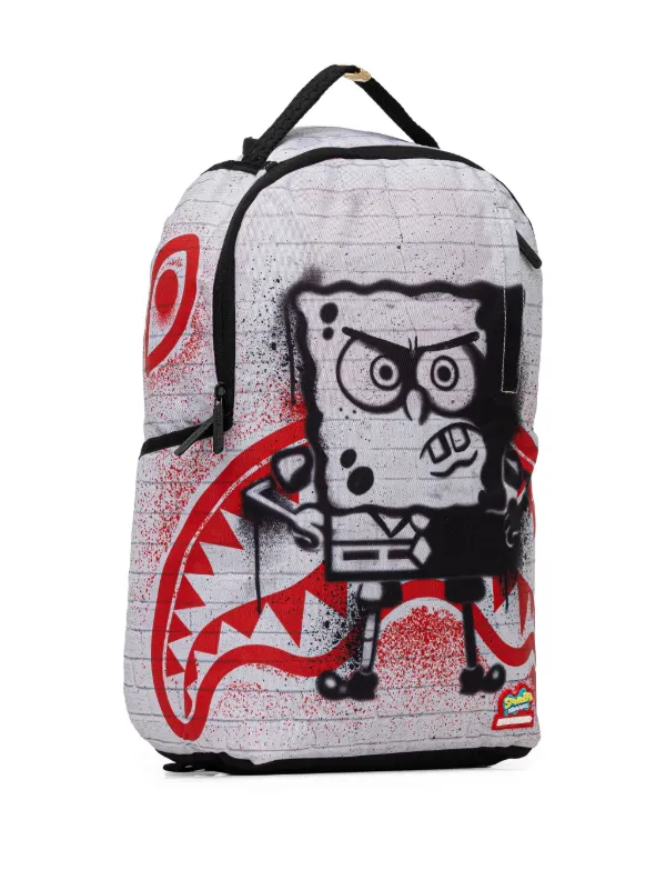 Sprayground SpongeBob-print Backpack | White | FARFETCH