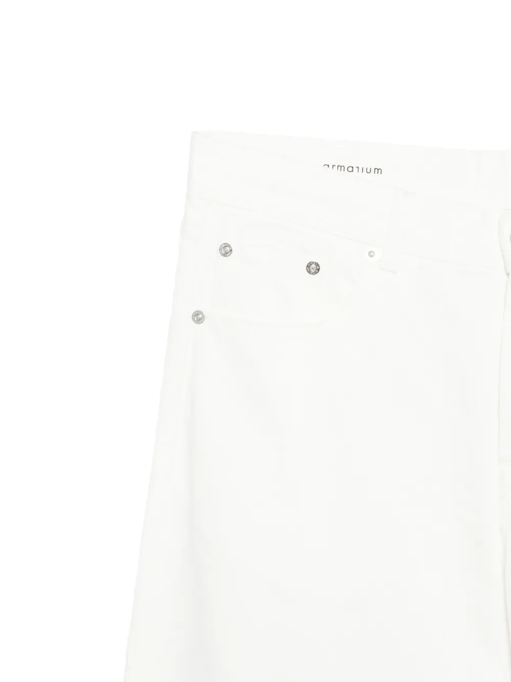 Armarium Luke Buttoned Jeans In White
