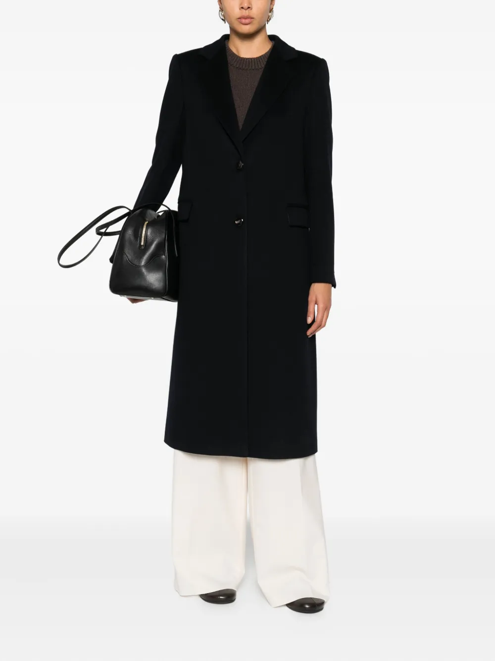 Tagliatore Amanda jas met enkele rij knopen Blauw