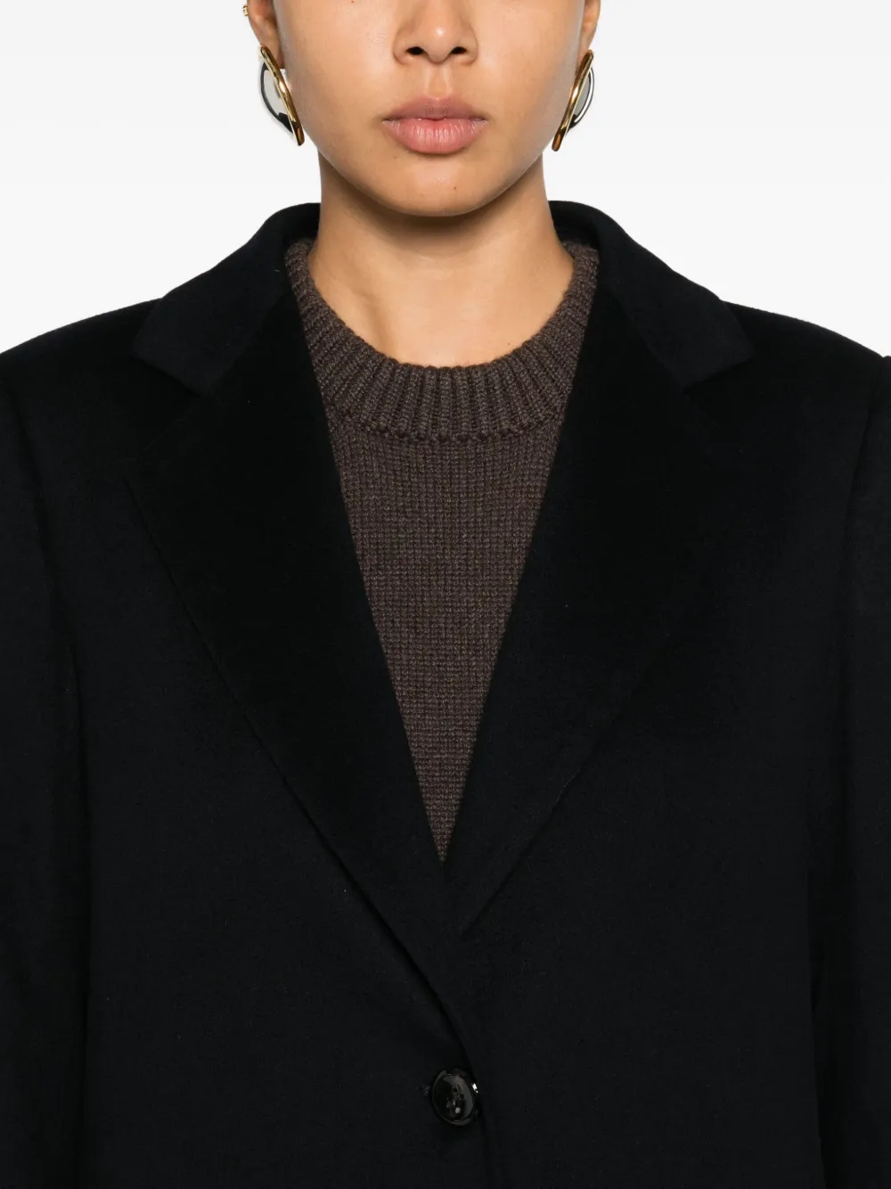 Tagliatore Amanda jas met enkele rij knopen Blauw