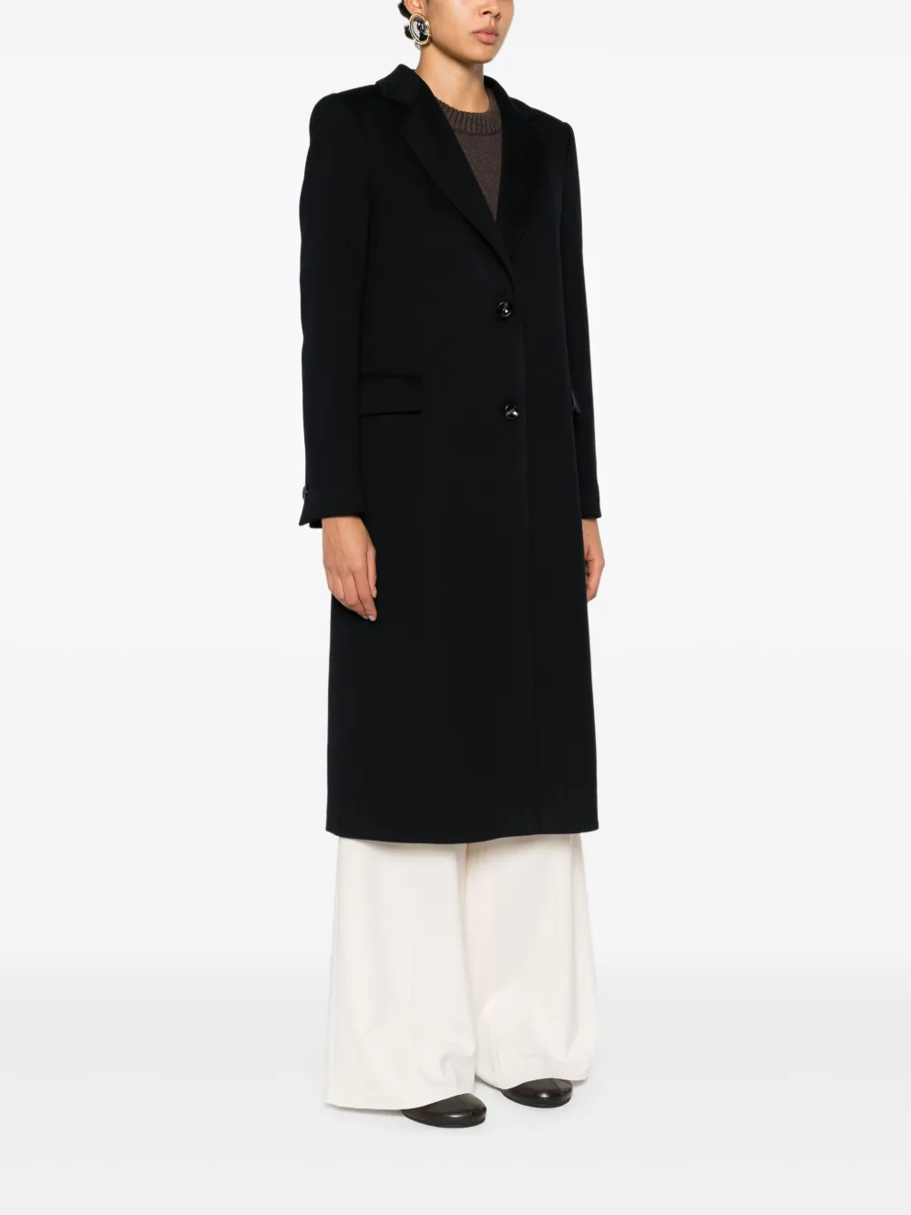 Tagliatore Amanda jas met enkele rij knopen Blauw