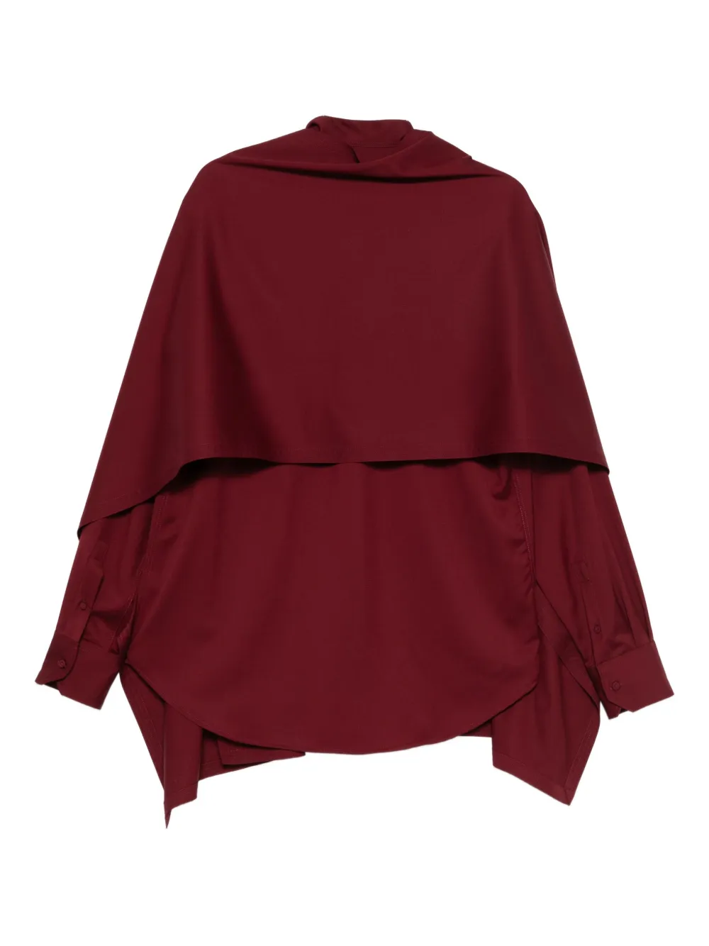 ARMARIUM Beatrice top met knopen - Rood