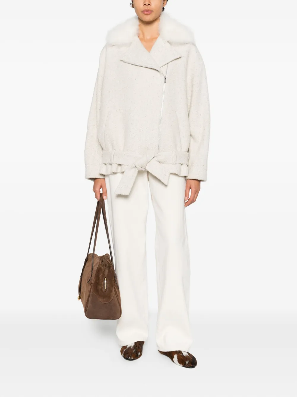 Kiton chamarra con cinturón | Chamarras bomber | Image 2