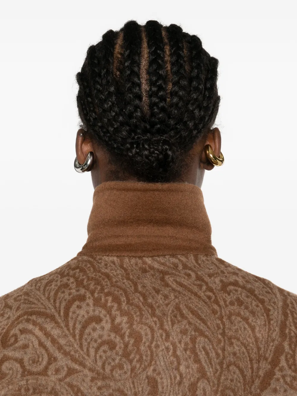 Etro Paisley-pattern Jacket In Brown