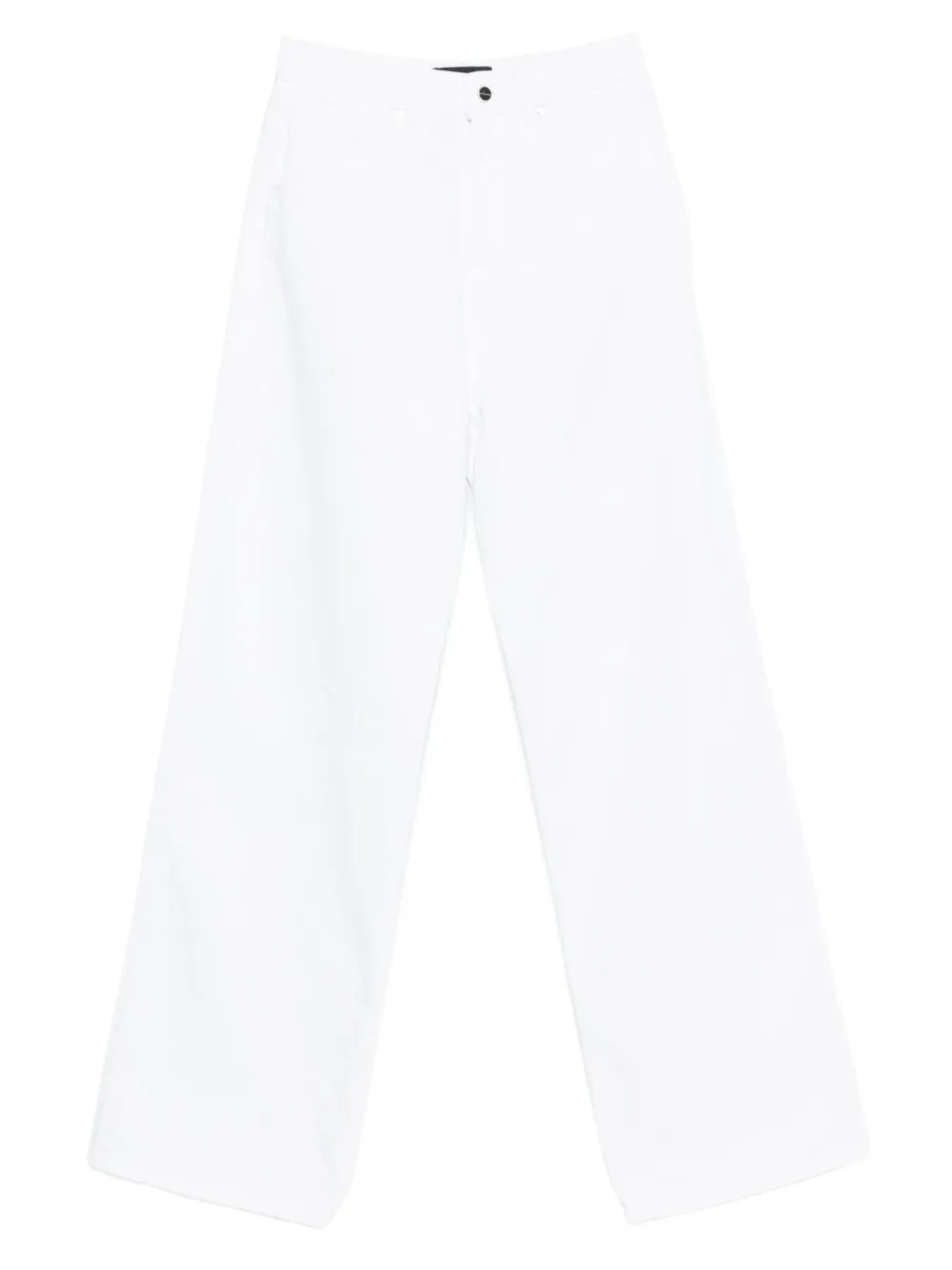 Kiton belt-loops jeans | White | Image 1