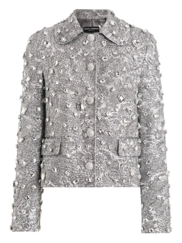 Dolce & Gabbana MA-1ジャケット グレー　44 32336720_62418187_600.jpg