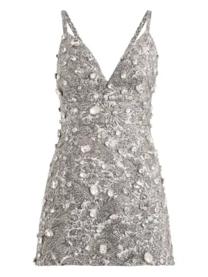 dolce and gabbana silver sequin dress Dolce & Gabbana