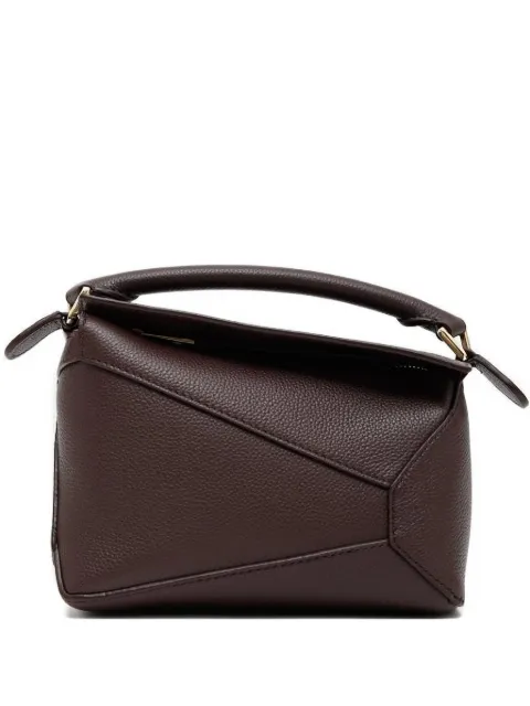 LOEWE mini Puzzle calfskin tote bag