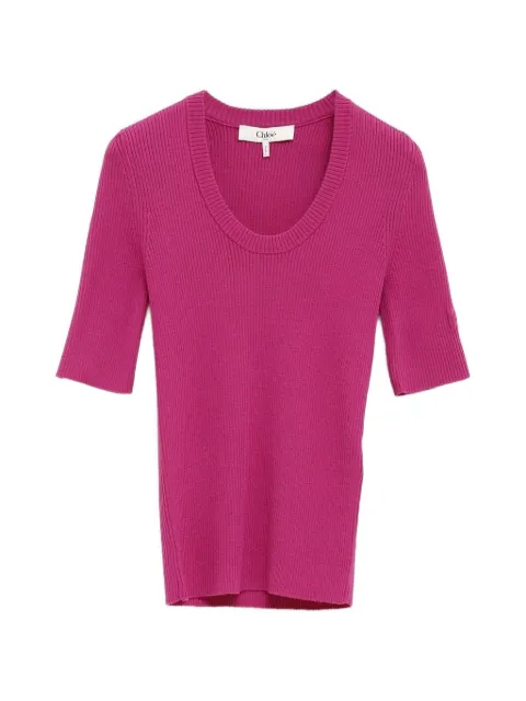 Chloé ribbed top
