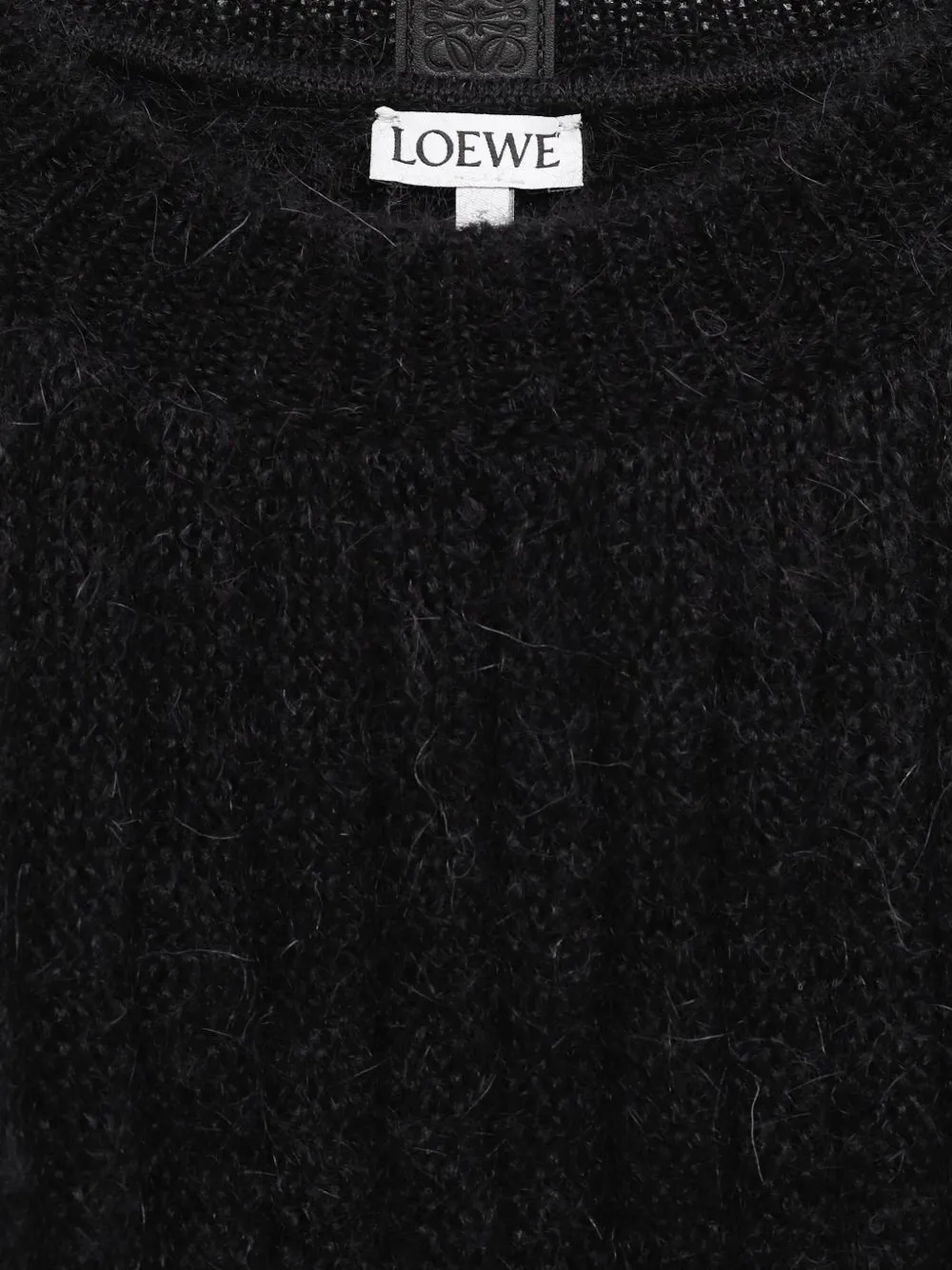  Loewe Balloon-sleeve Knitwear - Black 