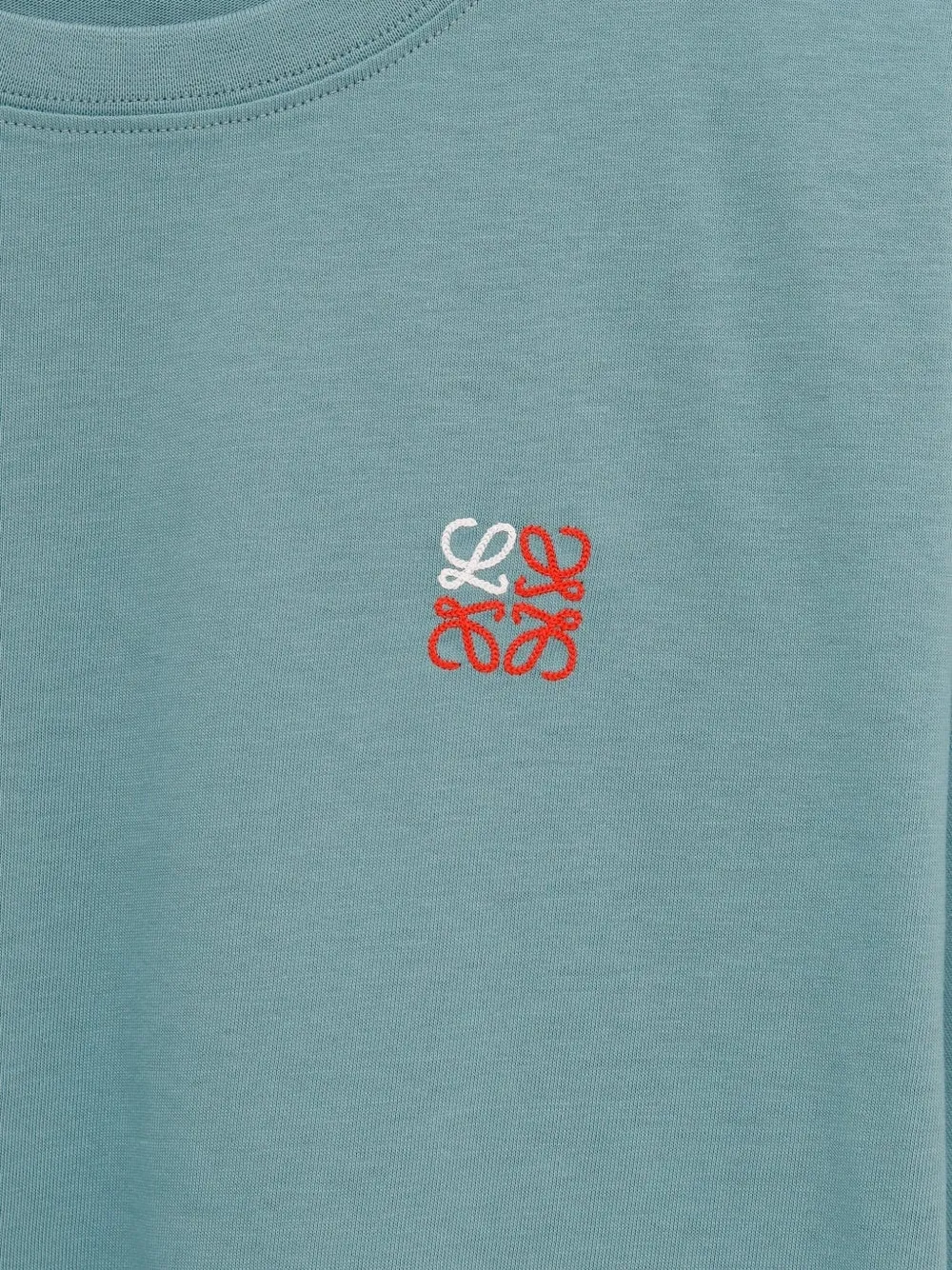  Loewe Embroidery T-shirt - Blue 