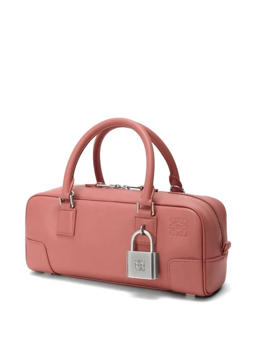 LOEWE Amazona 23 padlock-detail Tote Bag | Pink | FARFETCH