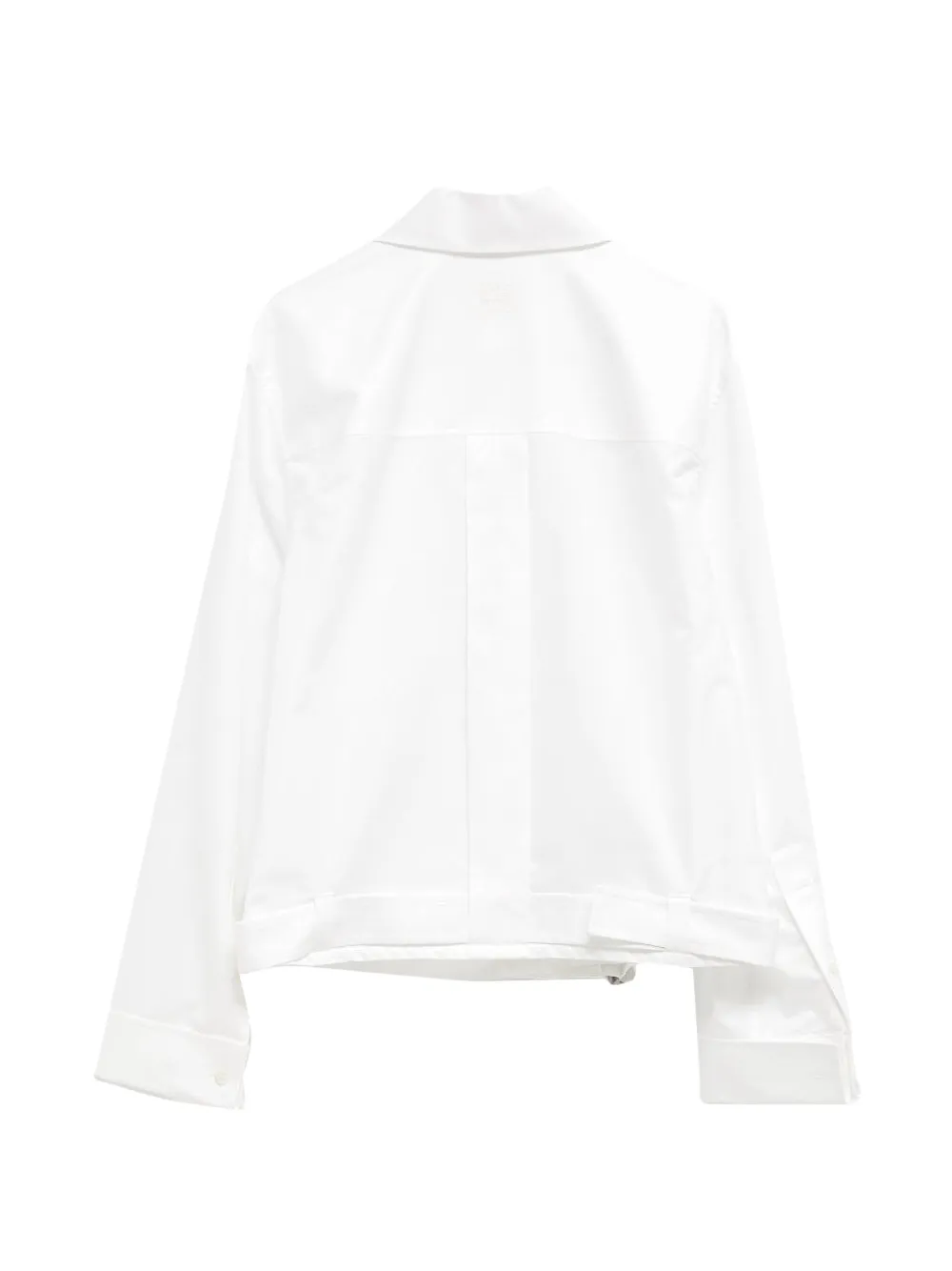  Loewe Camicia Drappeggiata - Bianco 